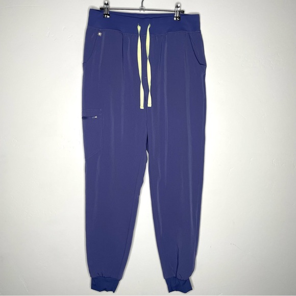 Figs Pants - FIGS Zamora High Waisted Jogger Scrub Pants Limited Edition Purple Large Tall